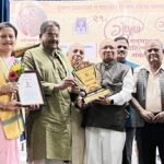 युवराज गाडवे यांना गुंफण उद्योगरत्न पुरस्कार२१ वे गुंफण सद्भावना साहित्य संमेलन