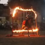 अश्वारोहण च्या चित्तथरारक प्रात्यक्षिकांनी उलगडला शिवकाळश्री शिवाजी कुल, पुणे संस्थेतर्फे आयोजन ; अश्वारोहण साहसी प्रात्यक्षिके