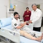 केंद्रीय राज्यमंत्री मुरलीधर मोहोळ यांची चंद्रकांतदादा पाटील यांनी घेतली भेट; तब्येतीची केली विचारपूस