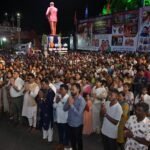 बोपोडीत आंबेडकर जयंतीनिमित्त ४० फूट महाबोधी विहाराची भव्य प्रतिकृती