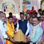 भाजपाचे राष्ट्रीय अध्यक्ष नितीन नवीन आणि मुख्यमंत्री देवेंद्र फडणवीस यांनी घेतले ‘दगडूशेठ’ गणपतीचे दर्शन